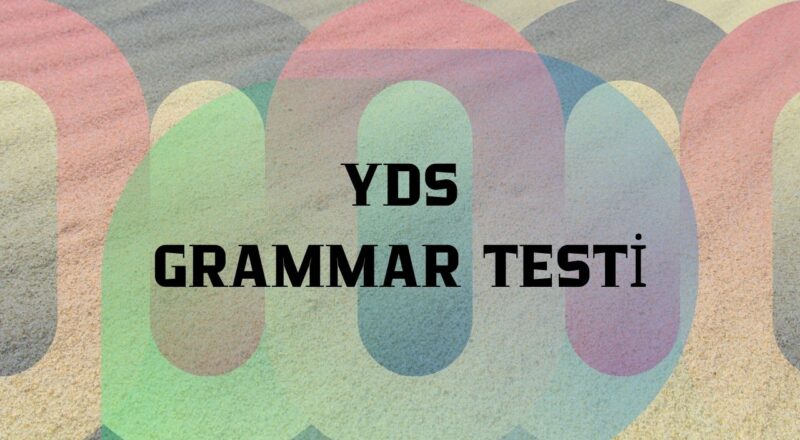 yds grammar testi