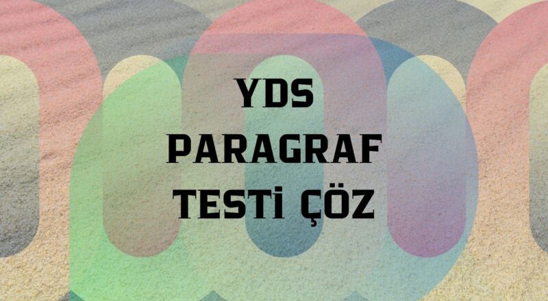 yds paragraf testi